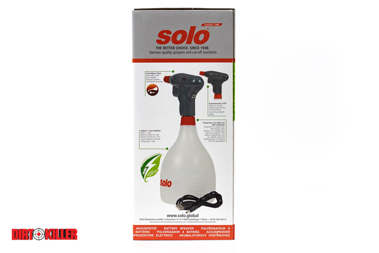 Battery Powered Sprayer by Solo | Rechargeable