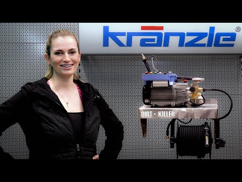 Dirt Killer 2020 PMUSR Kranzle 20 amp wall mounted  pressure washer - Video overview