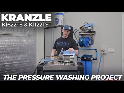 Obessed Garage review of the Kranzle 1622T electric pressure washer and 1122TST