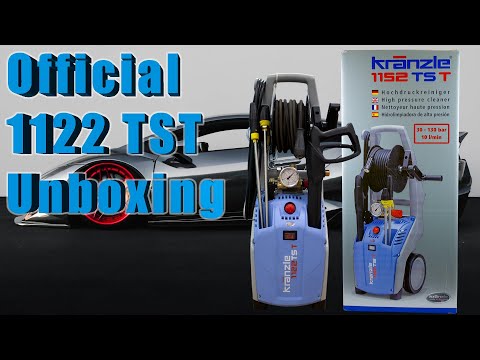 Kranzle 1122TST electric pressure washer unboxing