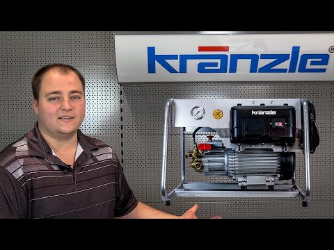 Kranzle KWS electric pressure washer - Industrial grade - video overview