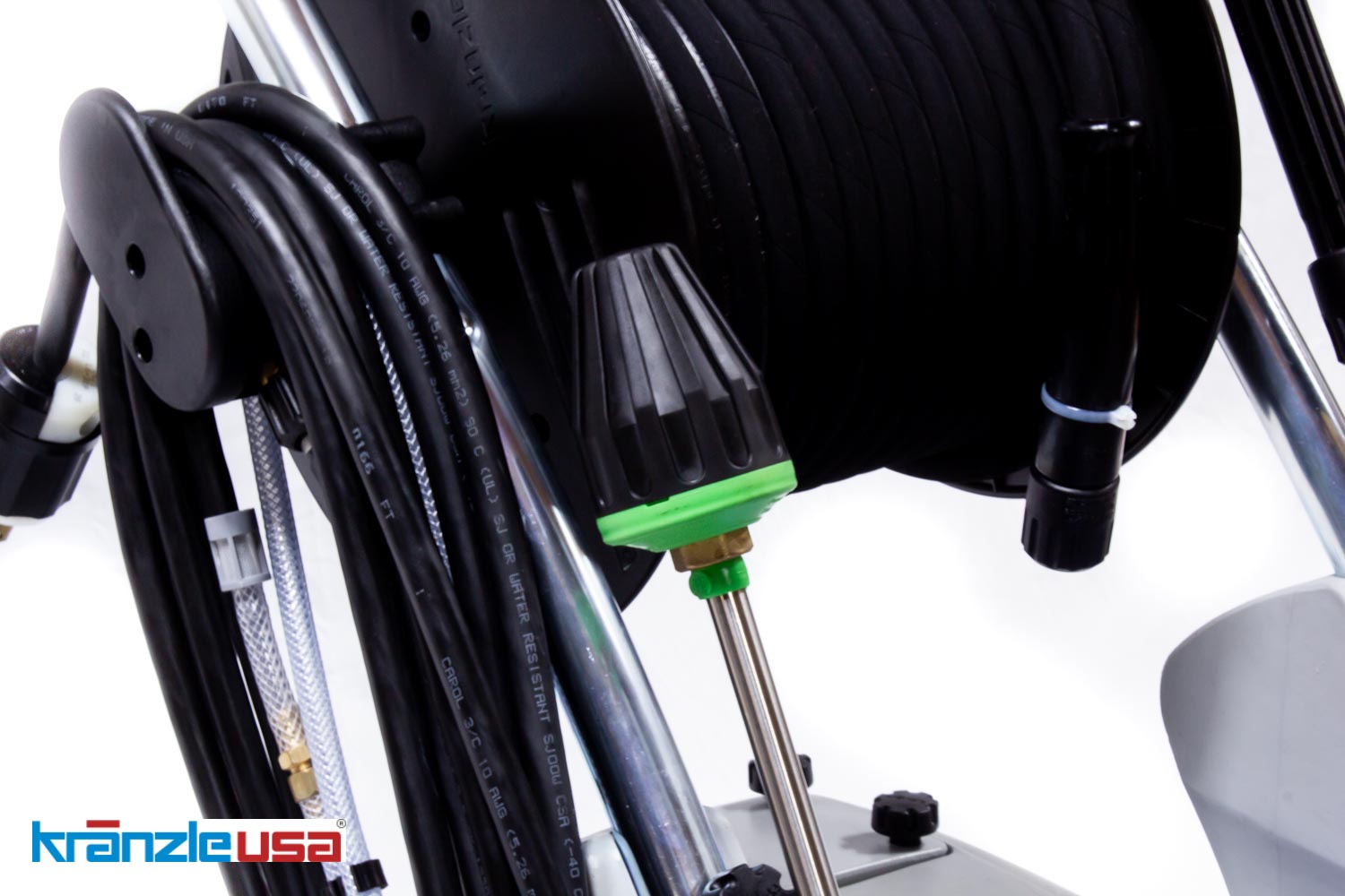K700 TST Commercial Grade electric Pressure Washer - close up of nozzle